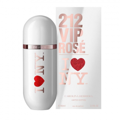 عطر 212 في اي بي روز ليميتد ايديشن من كارولينا هيريرا للنساء حجم 80 مل - 212Vip Rose 2023 EDP By Carolina Herrera For Women 80ML