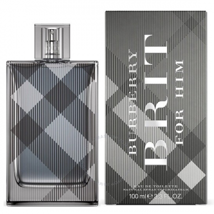عطر بريت فور هيم او دي تواليت من بربري للرجال حجم 100 مل - Burberry Brit by Burberry Eau De Toilette For Men 100ML