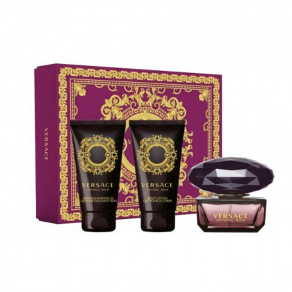 Versace Crystal Noir Gift SET ( 50ml EDT ) For Women