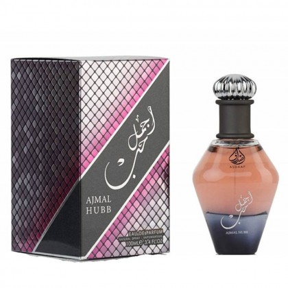 عطر أجمل حب من أصداف للنساء سعة 100 مل - Ajmal Hubb EDP By Asdaaf Perfumes 100ml