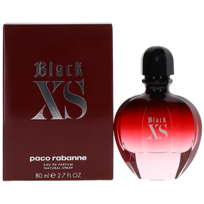 عطر بلاك اكس اس من باكو رابان للنساء حجم 80مل - Black XS EDP By Paco Rabanne For Women 80ML