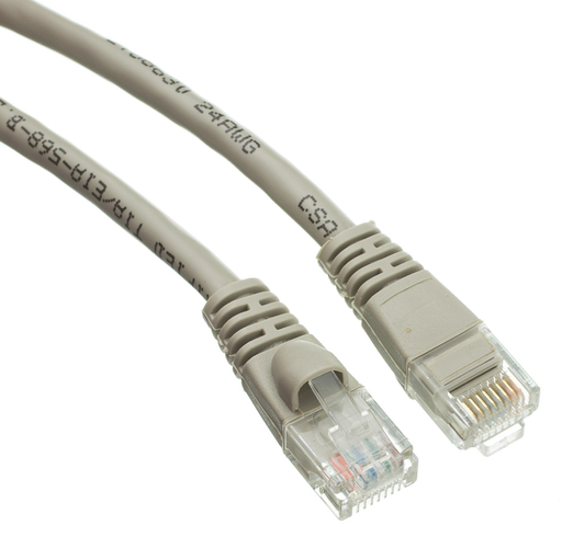 وصلة انترنت 1 متر كات 5 اي - ETHERNET CABLE 1M CAT 5E