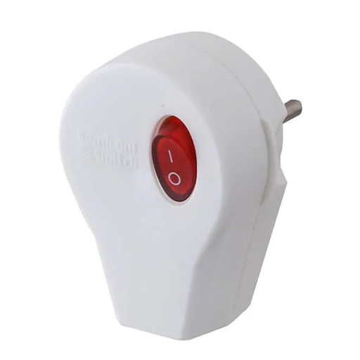 ذكر وصلة مع مفتاح - MALE POWER PLUG WITH SWITCH