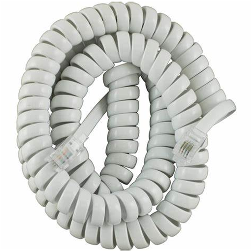 وصلة لولبي بين الهاتف و السماعة - PHONE TO HANDSET CURLY CORD 3M