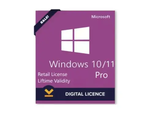 WINDOWS 10/11 PRO LIFE TIME - ويندوز 10/11 برو مدى الحياة