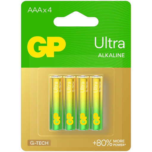 [GP-4AAA] 4 بطاريات قلم رفيع GP AAA